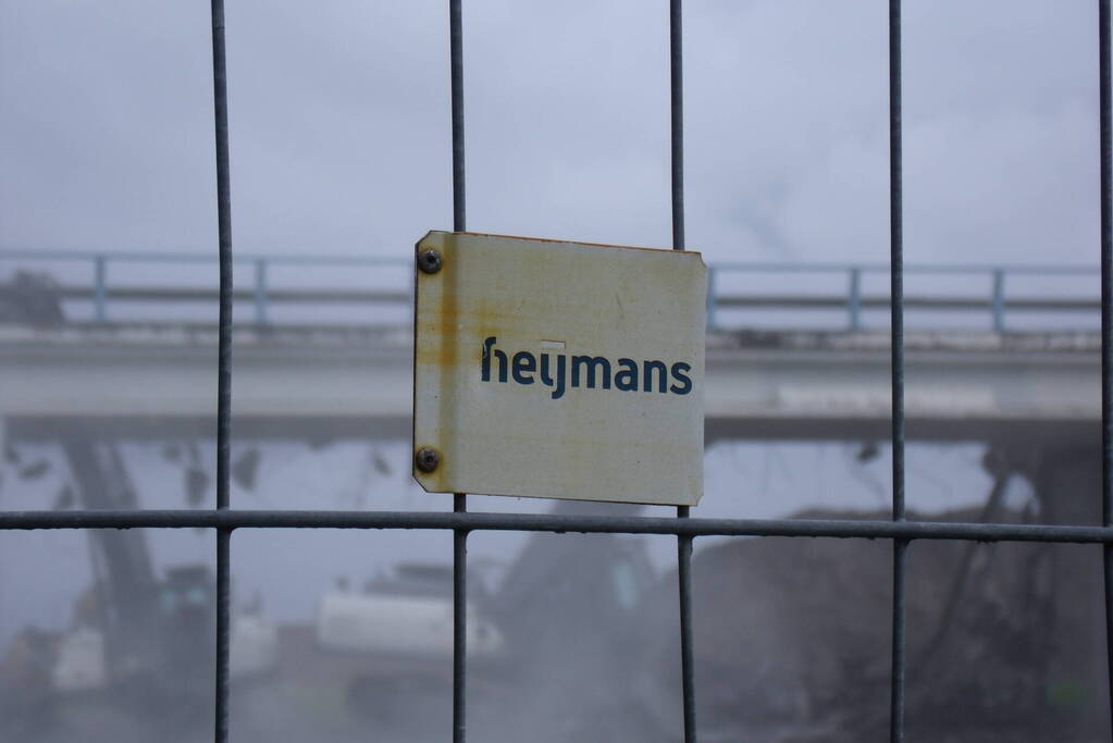 Sloop viaduct in volle gang