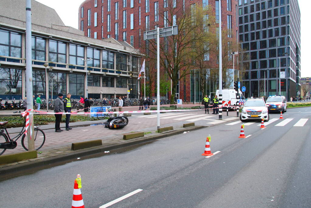 Scooterrijder (19) overleden na verkeersongeval