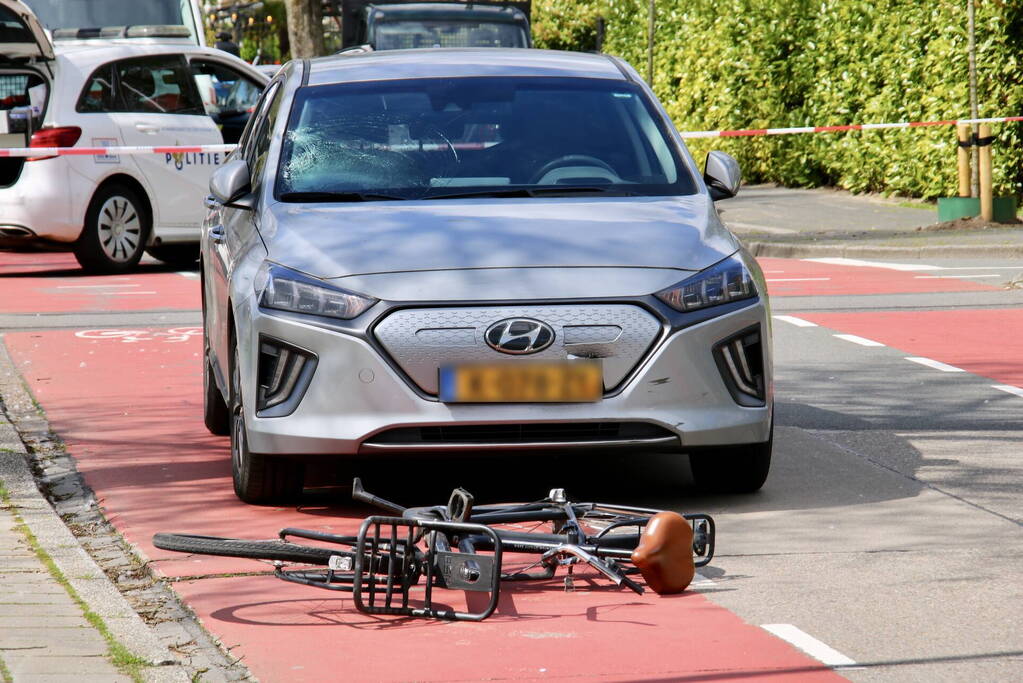 Fietser gewond bij aanrijding
