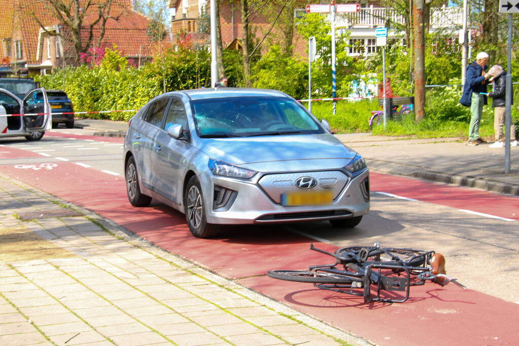 Fietser gewond bij aanrijding