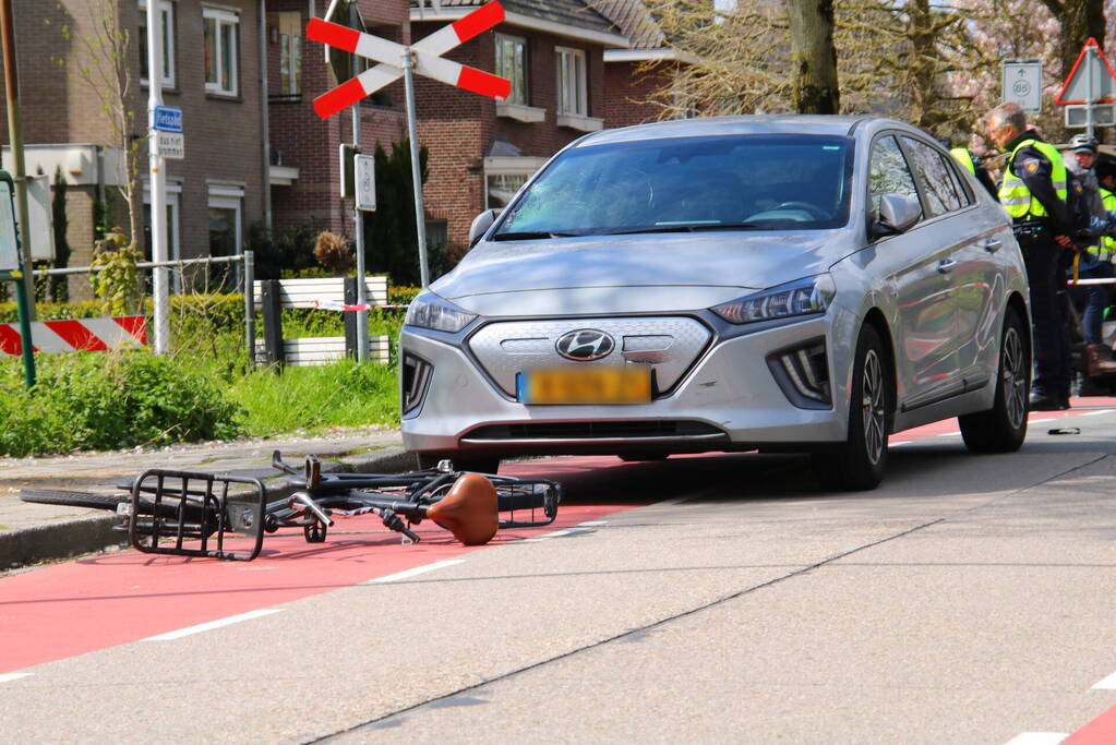 Fietser gewond bij aanrijding