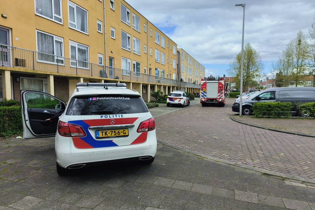 Veel rook bij kleine brand in woning