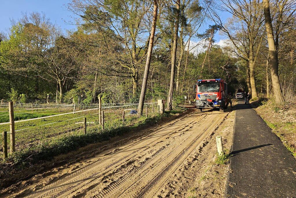 Brandweer ingezet bij brand bij schuur