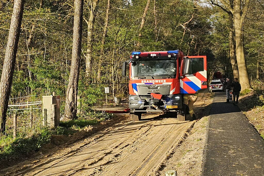Brandweer ingezet bij brand bij schuur