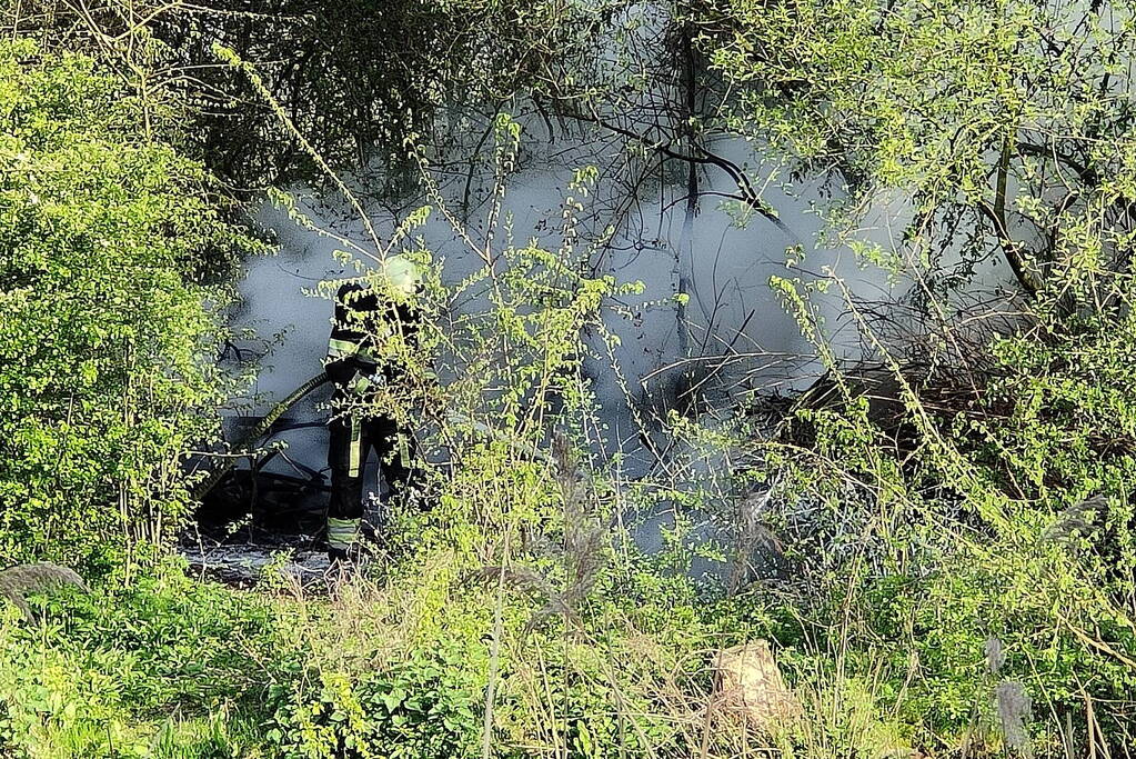 Brandweer ingezet voor hevige buitenbrand