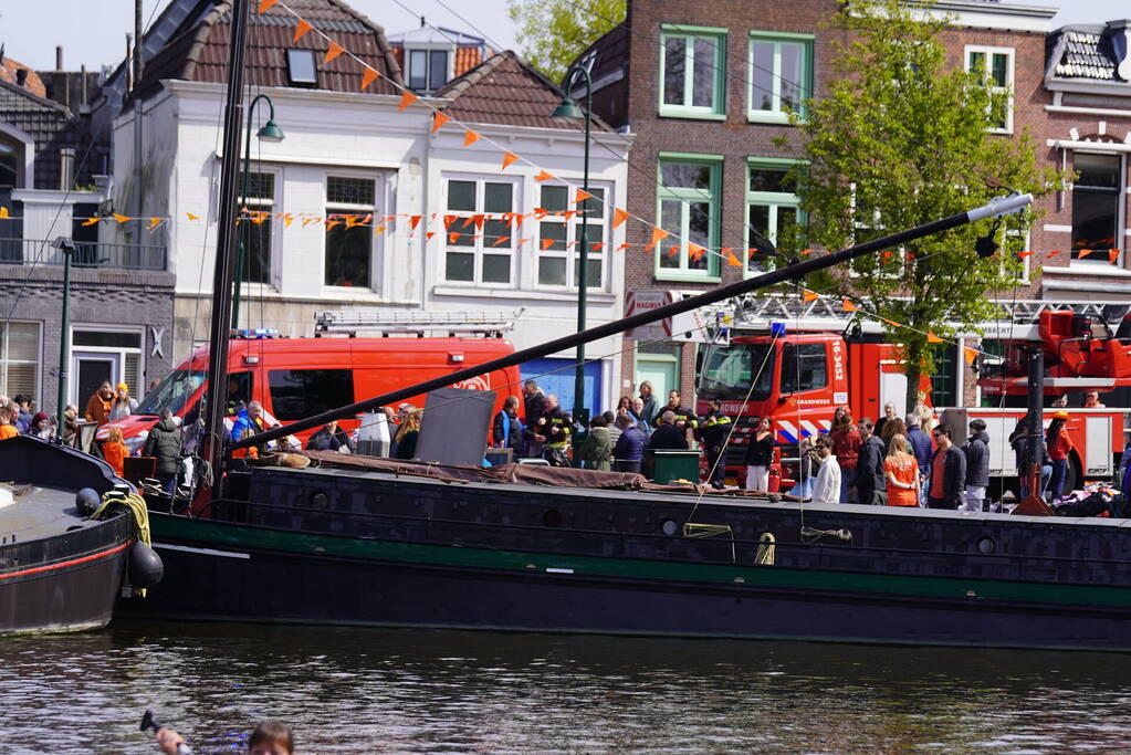 Brand in machinekamer van boot geblust
