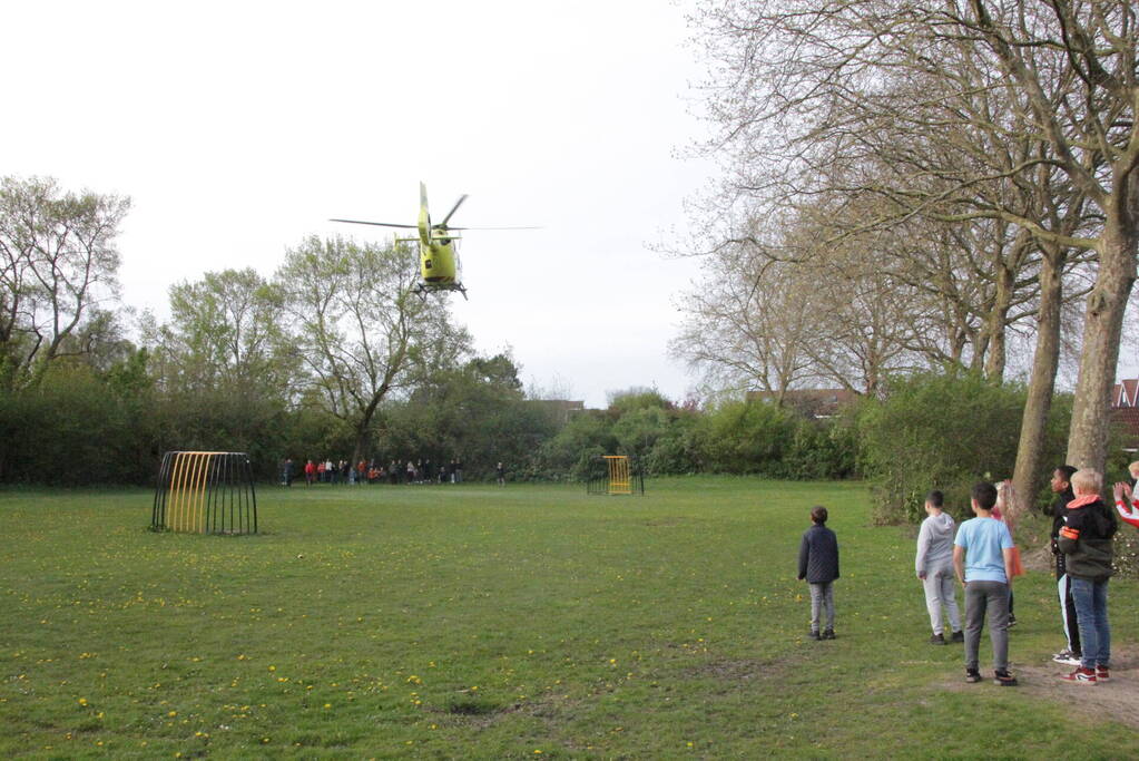 Traumahelikopter ingezet bij medische noodsituatie