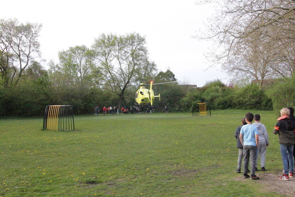 Traumahelikopter ingezet bij medische noodsituatie