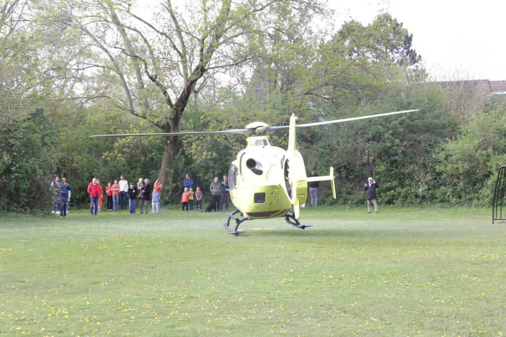 Traumahelikopter ingezet bij medische noodsituatie