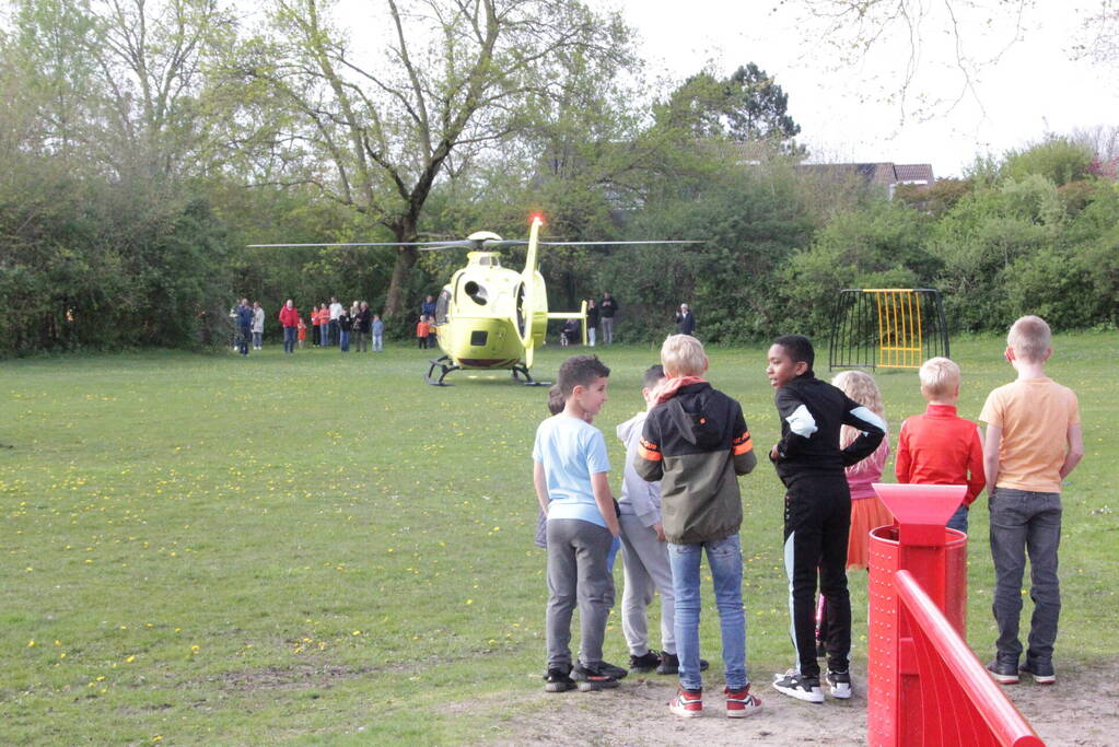 Traumahelikopter ingezet bij medische noodsituatie