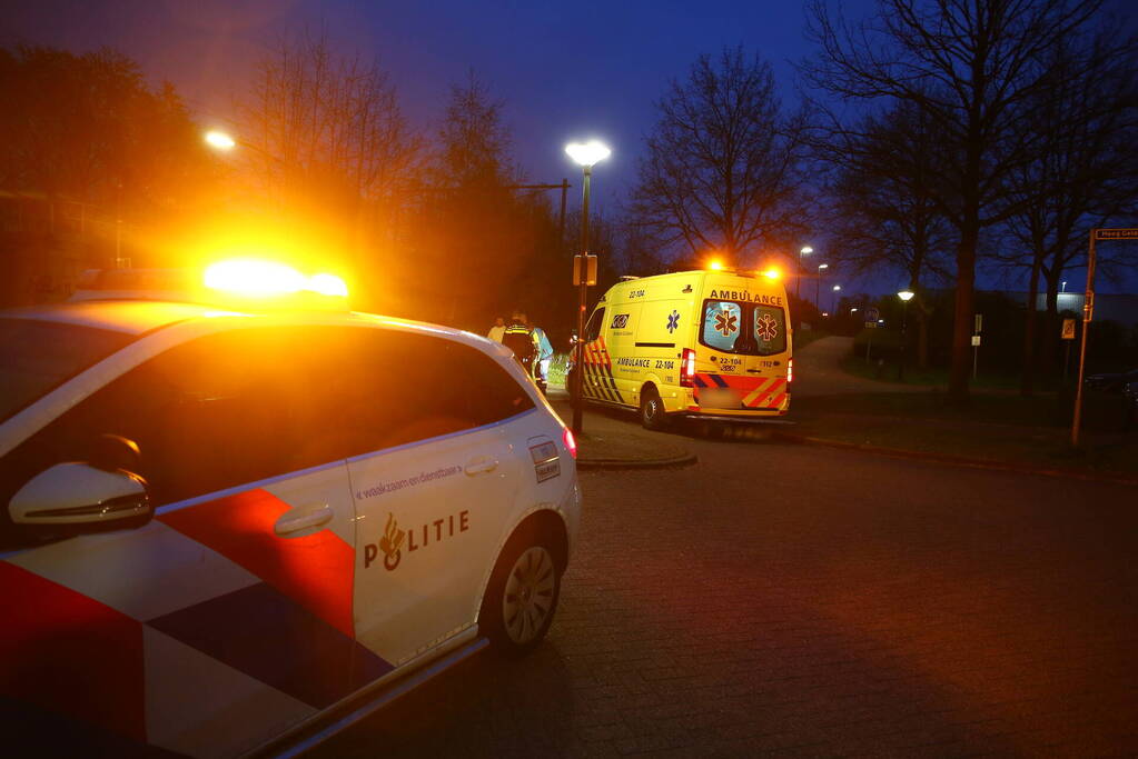Fietser gewond na val op fietspad