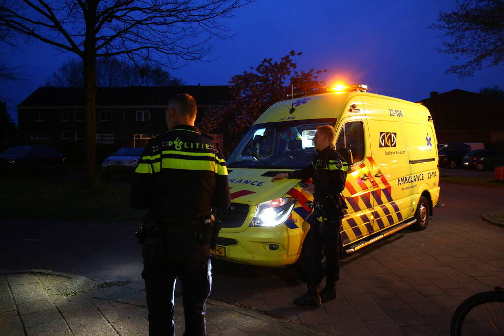 Fietser gewond na val op fietspad