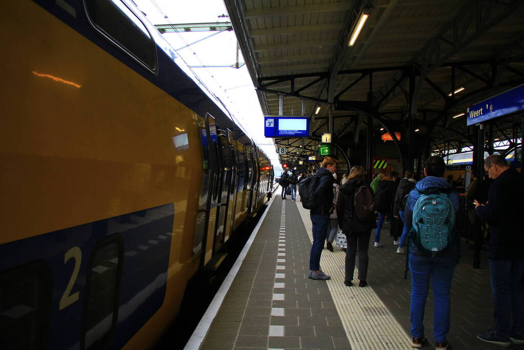 Treinen stilgelegd na aanrijding