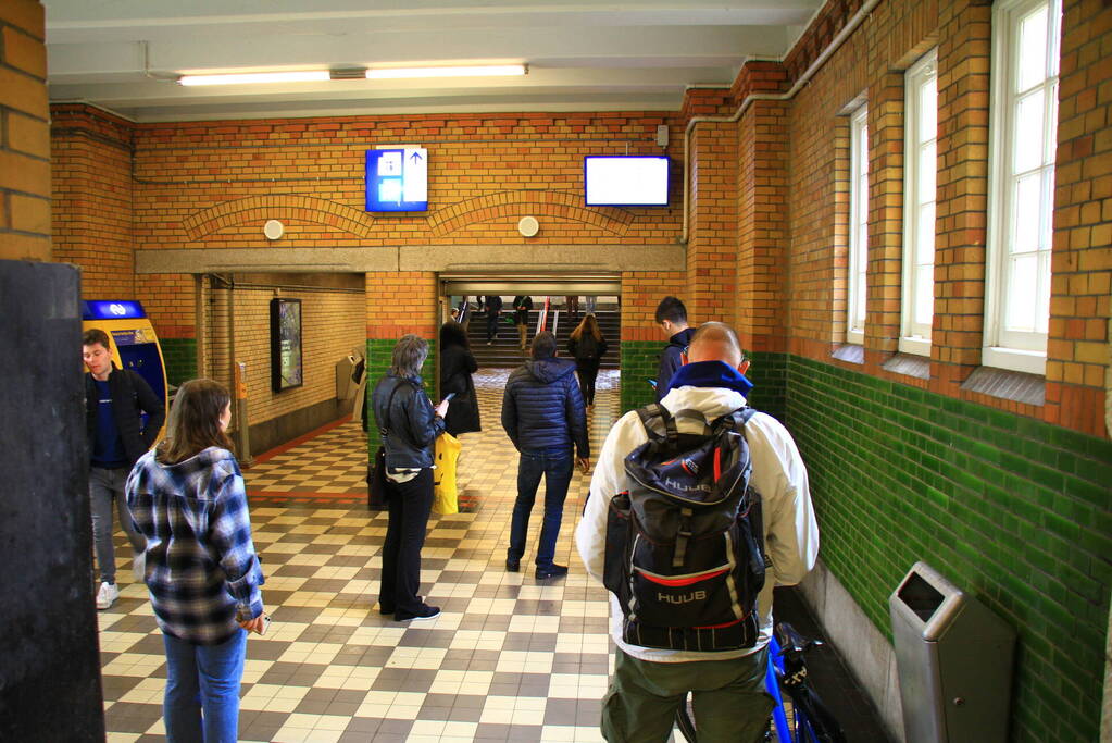 Treinen stilgelegd na aanrijding