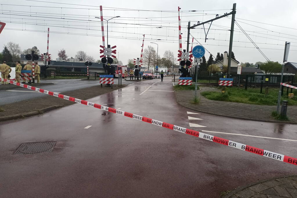 Treinen stilgelegd na aanrijding