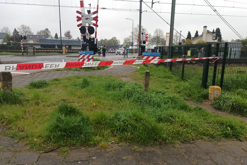 Treinen stilgelegd na aanrijding