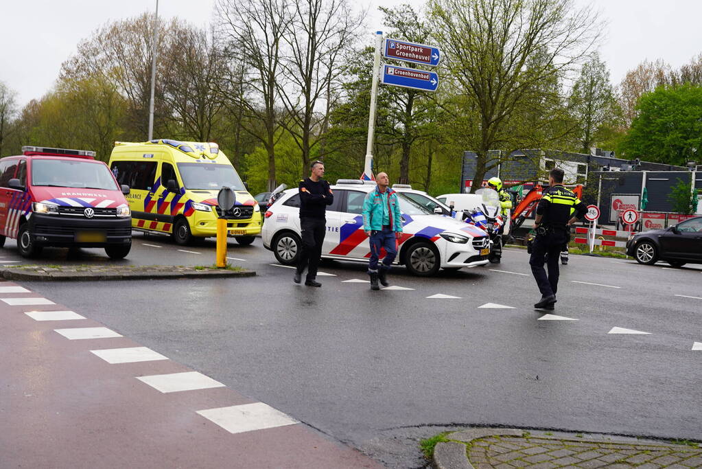 Flinke schade bij botsing op kruising