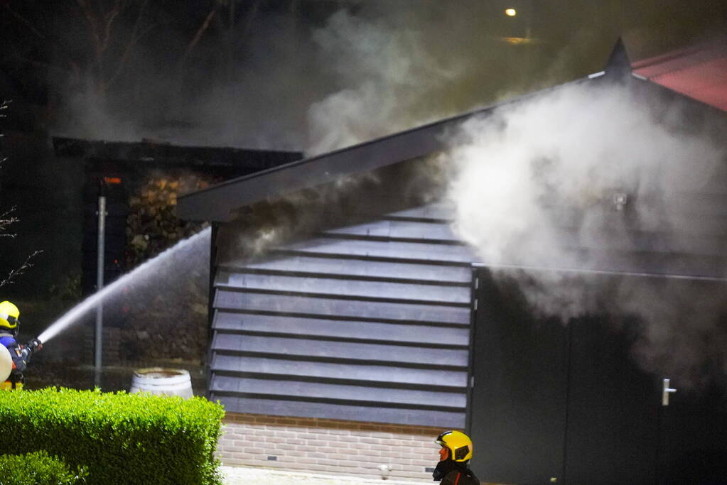 Grote brand bij vergader evenementen