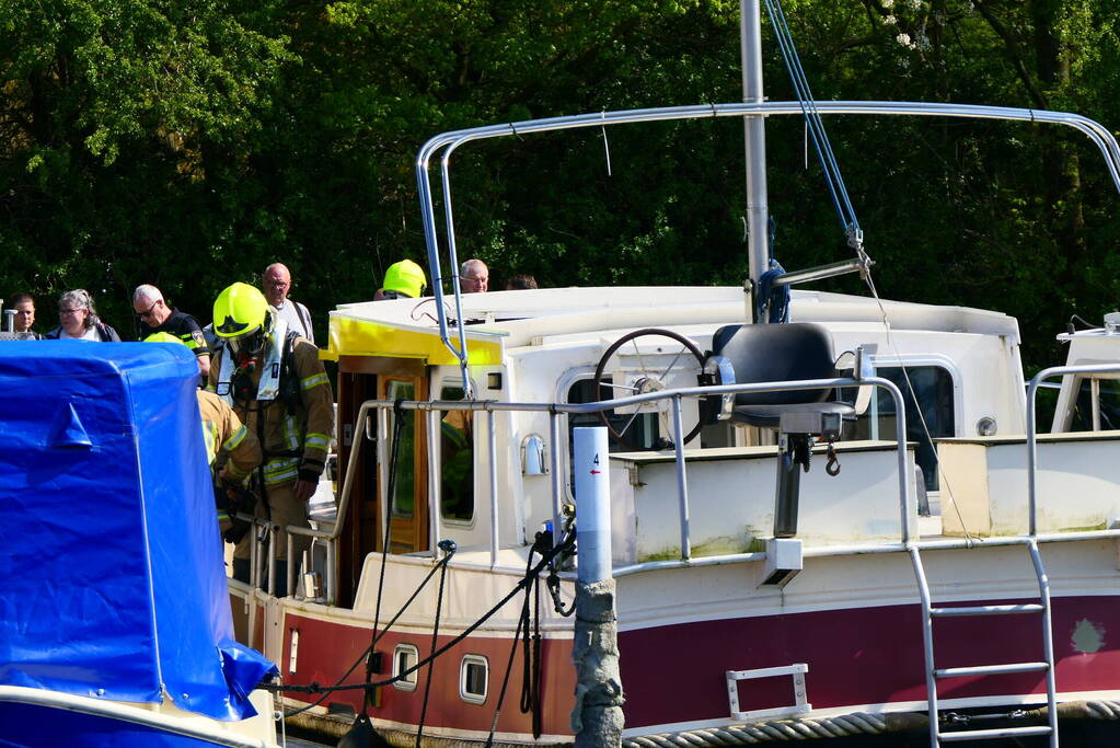 Brand in pleziervaartuig