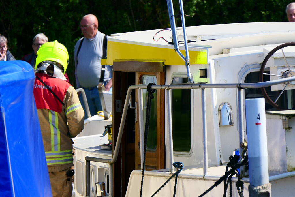 Brand in pleziervaartuig