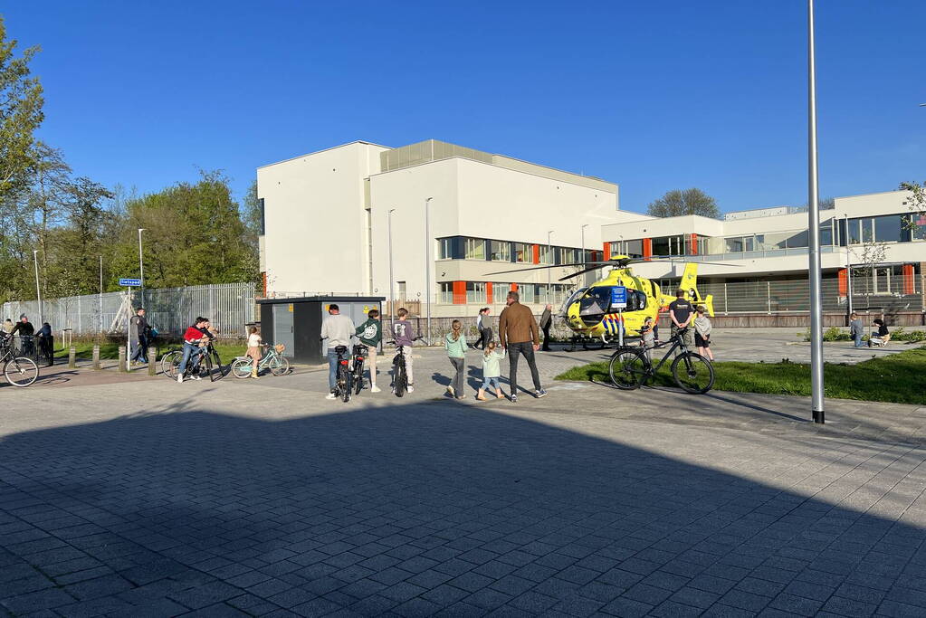Traumahelikopter ingezet bij medische noodsituatie