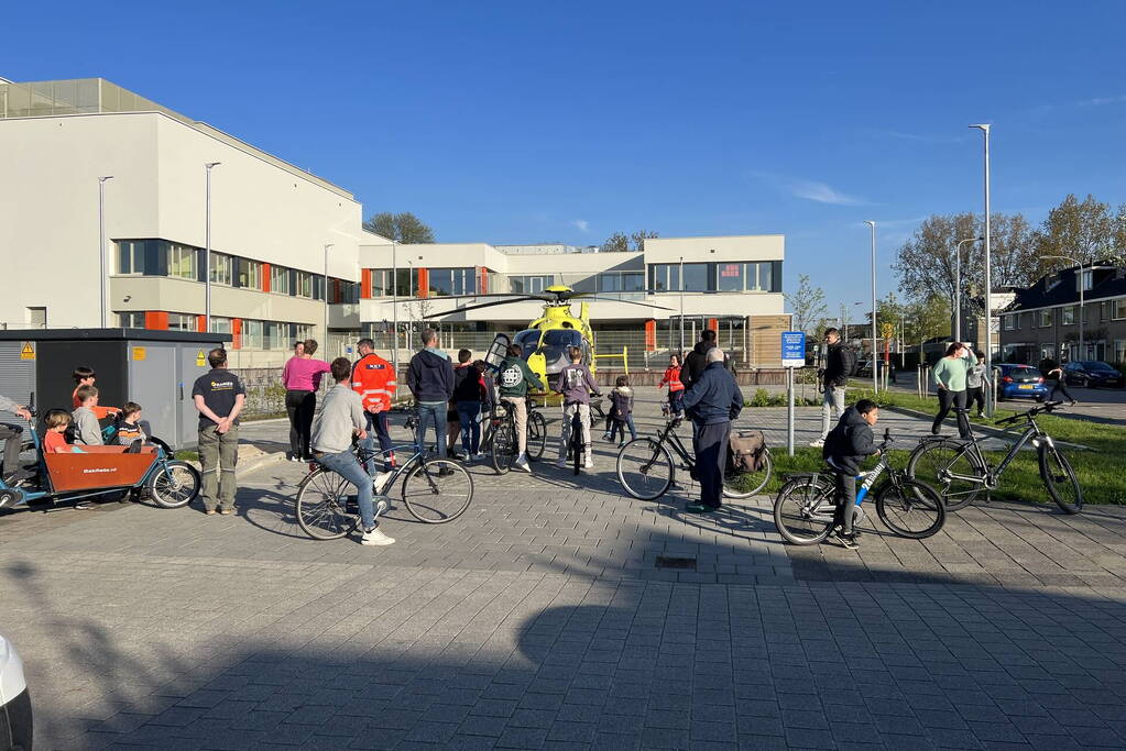 Traumahelikopter ingezet bij medische noodsituatie