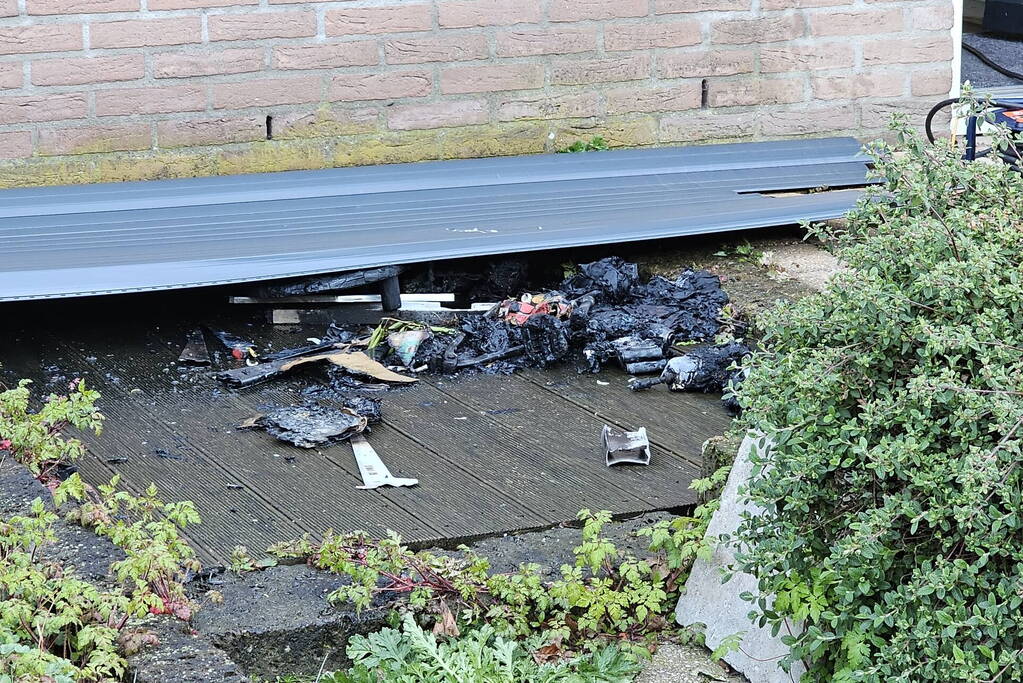 Brand in woning snel onder controle