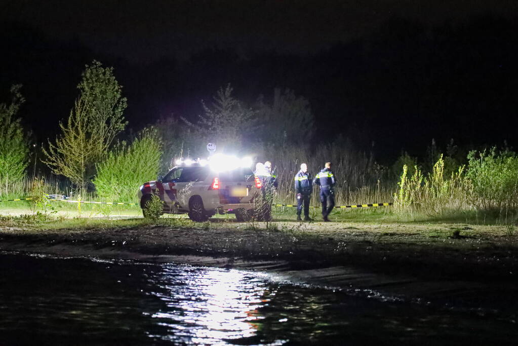 Politie richt plaats delict in na zoekactie