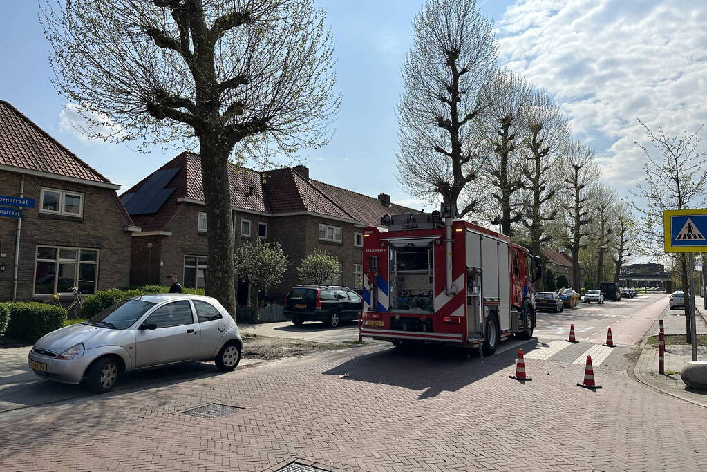 Mini-elektrische fiets vliegt in brand in woning