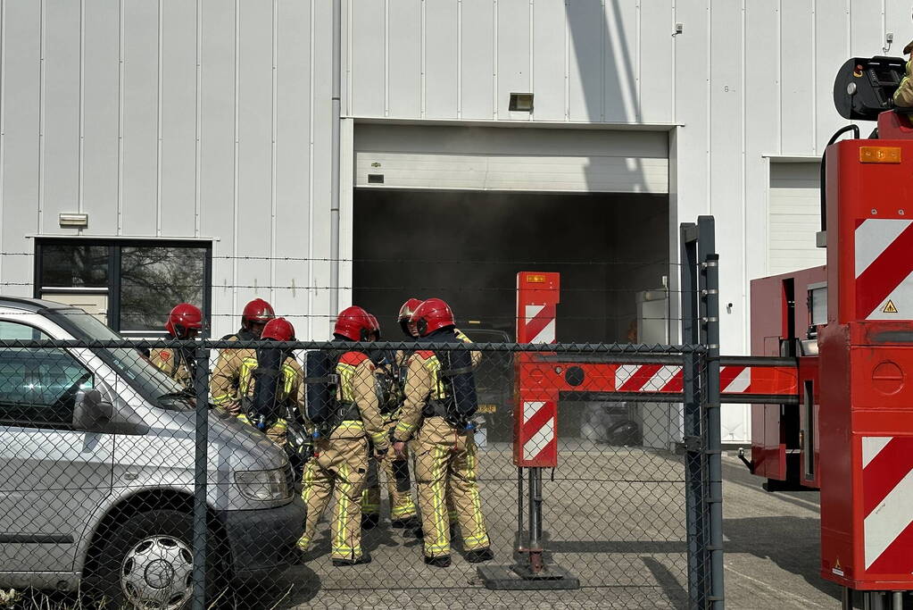 Brand bij keramiek fabrikant