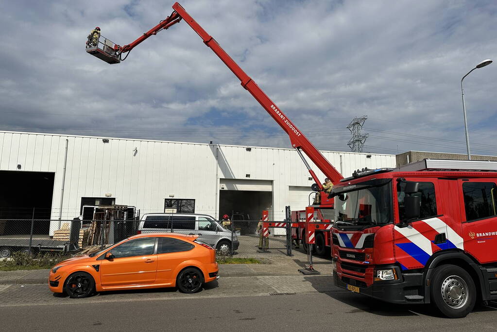 Brand bij keramiek fabrikant