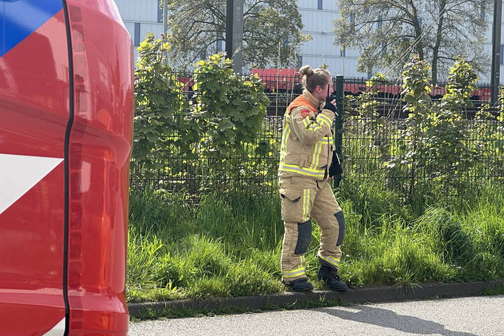Brand bij keramiek fabrikant