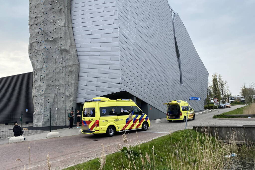 Persoon overleden na ongeval in klimcentrum