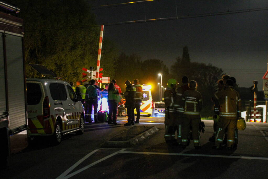 Treinverkeer gestremd na ongeval