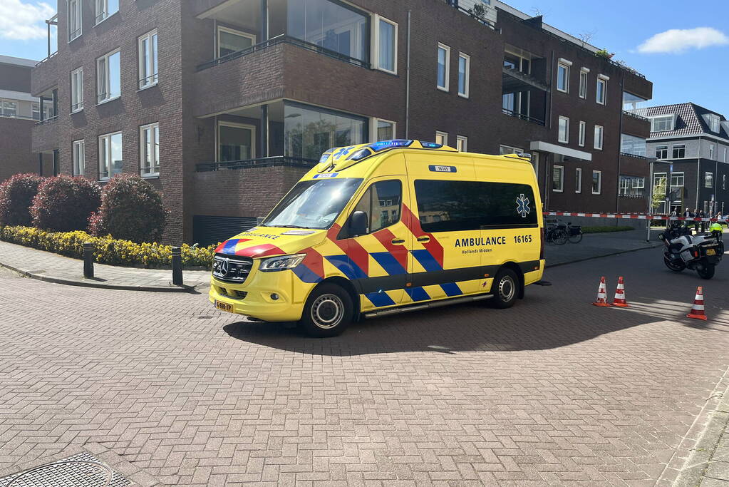 Traumahelikopter landt voor incident