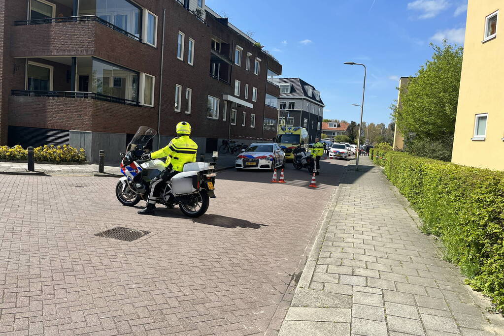 Traumahelikopter landt voor incident