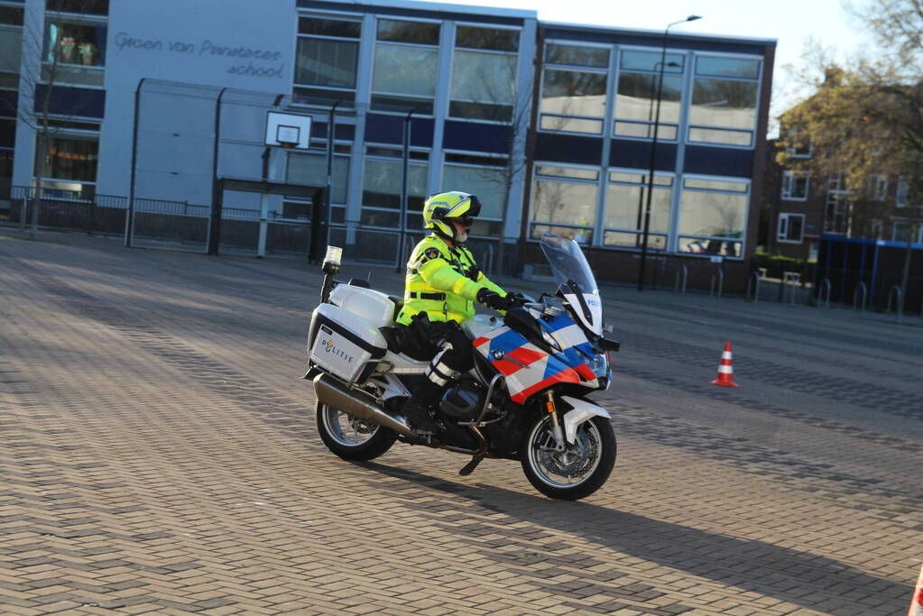 Scooter gecontroleerd op rollerbank