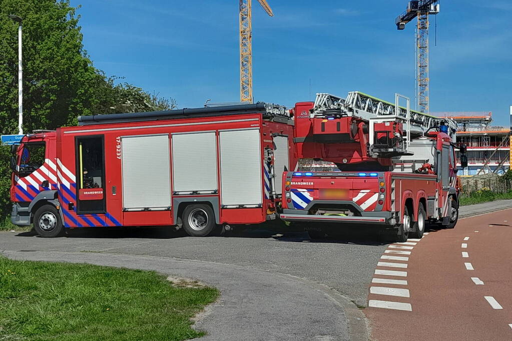 Zoektocht naar persoon te water