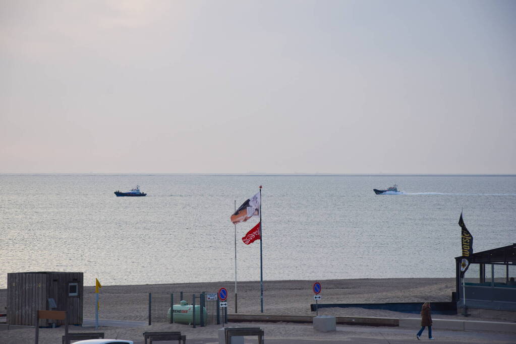 Grote zoekactie vanwege afgeschoten noodsignaal
