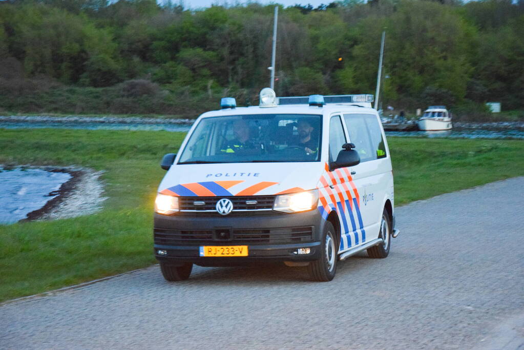 Grote zoekactie vanwege afgeschoten noodsignaal