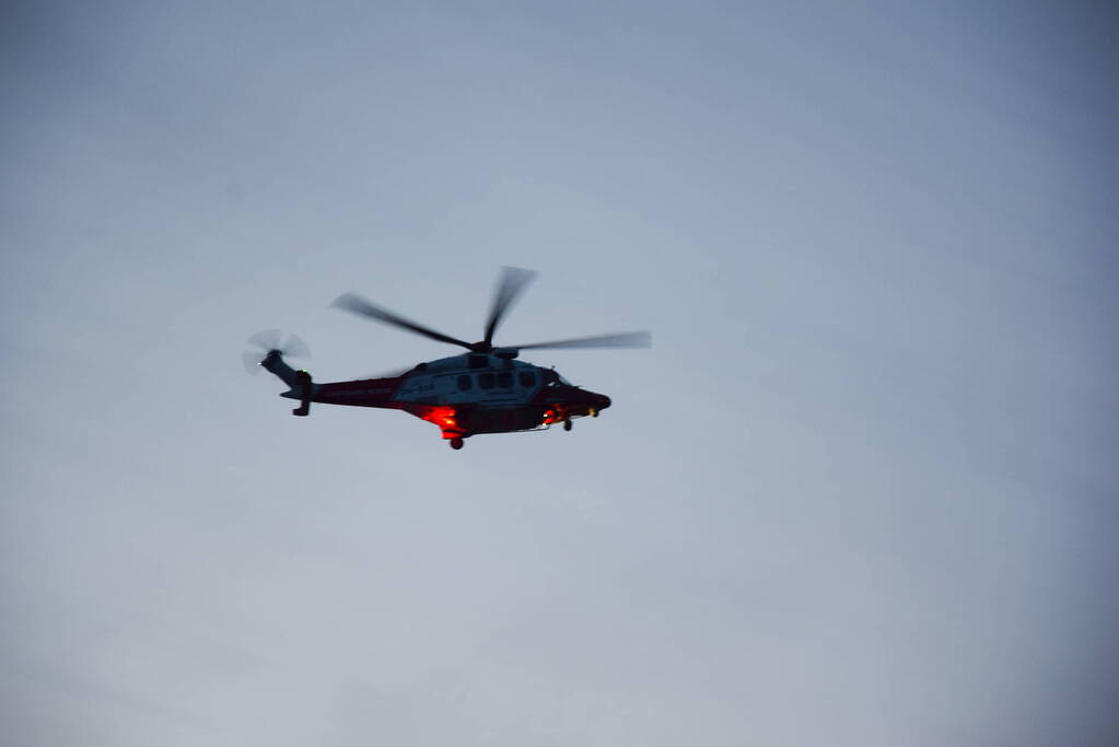 Grote zoekactie vanwege afgeschoten noodsignaal