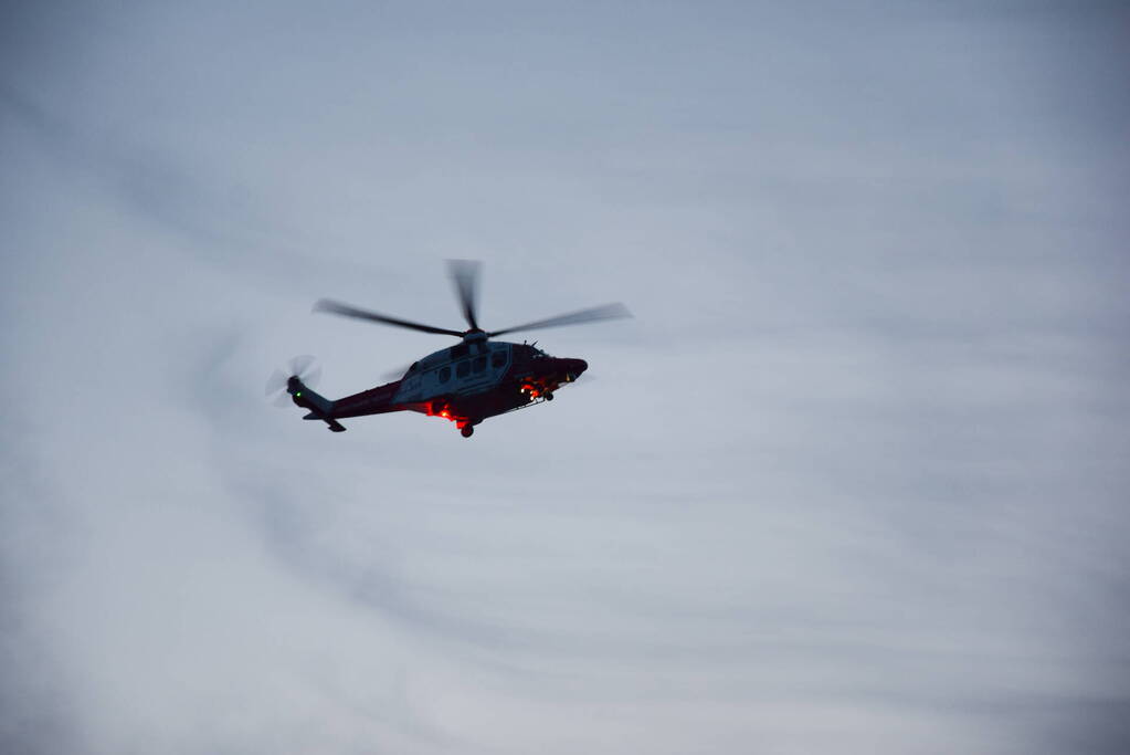 Grote zoekactie vanwege afgeschoten noodsignaal