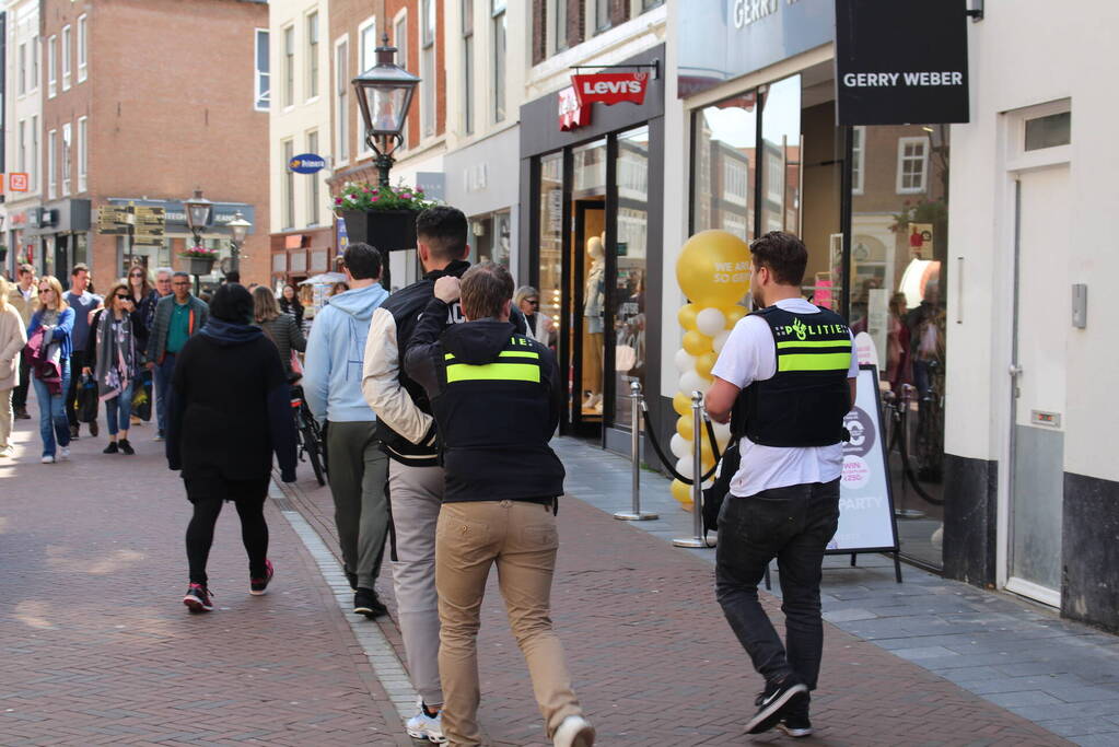 Winkeldieven Perry Sport aangehouden