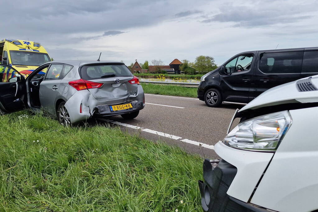 Eendje doodgereden bij aanrijding