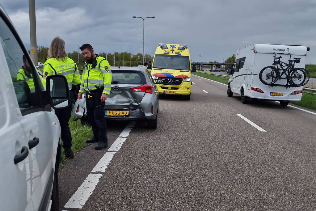Eendje doodgereden bij aanrijding