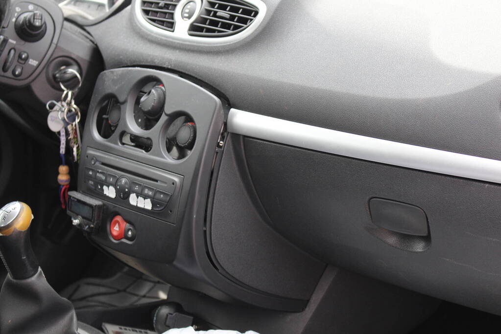 Twee voertuigen betrokken bij kop-staart botsing