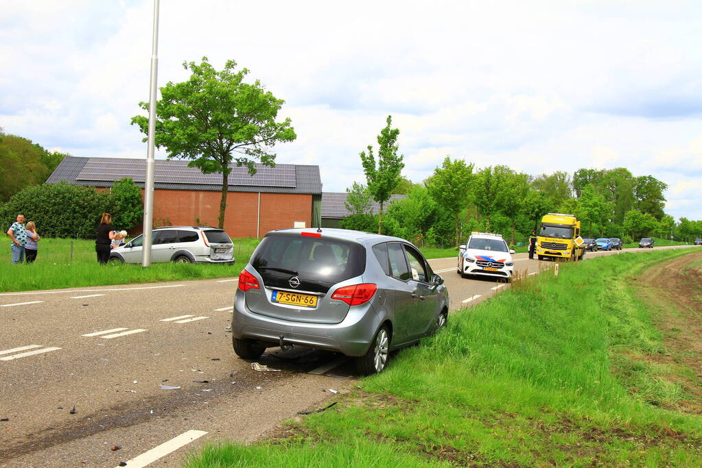 Flinke schade bij kop-staartbotsing