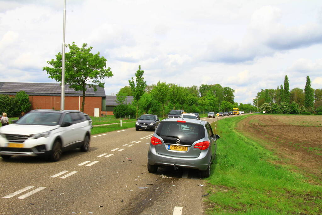 Flinke schade bij kop-staartbotsing