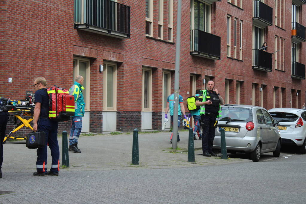 Straat afgezet na schietpartij
