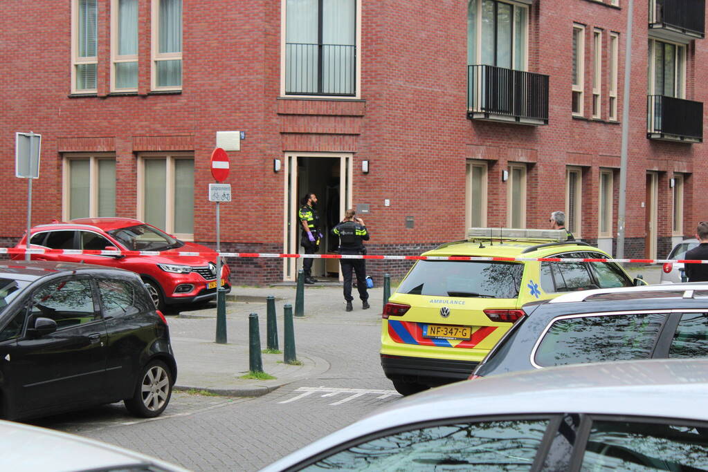 Straat afgezet na schietpartij